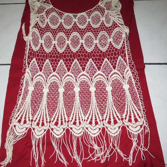 👠 Vivid Collection Light Beige Knitted Top - Picture 6 of 13